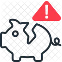 Bankruptcy Debt Failure Icon