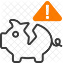 Bankruptcy Debt Failure Icon