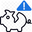 Bankruptcy Debt Failure Icon