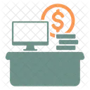 Bankschalter  Symbol