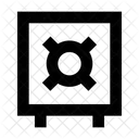 Bankschließfach  Symbol