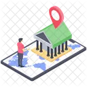 Bankstandort App Bank App Mobile App Symbol