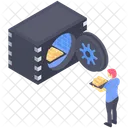 Banksafe Bankschliessfach Banktresor Symbol