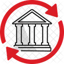 Banküberweisung  Symbol