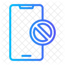 Banned Mobile Phone Communications Icon