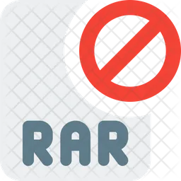 Banned Rar File  Icon