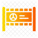 Banner Placard Signaling Icon