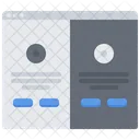 Banner Button Website Icon