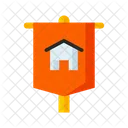 Banner Home Banner House Banner Icon