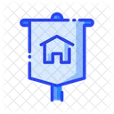 Banner Home Banner House Banner Icon