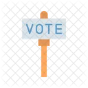 Banner Elections Party Sign Icon