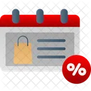 Banner Clearance Discount Icon