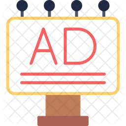 Banner Ads  Icon