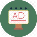 Banner Ads  Icon