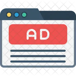 Banner Adverts  Icon