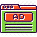 Banner Adverts  Icon