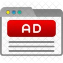 Banner Adverts Ads Advertising Icon