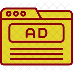 Banner Adverts  Icon