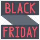 Banner Del Black Friday Sconti Saldi Icon