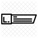 Banner de notícias de última hora  Ícone