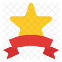 Bandeira estrela  Icon