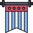 Banner Flagge USA Symbol