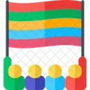 Banner Holding Man アイコン
