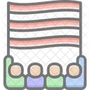 Banner Holding Man アイコン