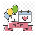 Banner In Honor Of Mom Icon