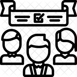 Bannière électorale  Icône