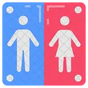 Bano Bano Masculino Bano Femenino Icono