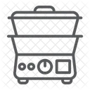 Doble Caldera Cocina Icono