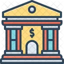 Banque  Icône