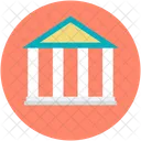 Banque Batiment Colonnes Icon