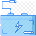 Banque Dalimentation Batterie Alimentation Icône