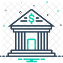 Banque  Icône