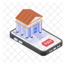 Mobile Banque Finance Icon