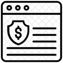 Services Bancaires Securises Services Bancaires Par Internet Paiement En Ligne Icône