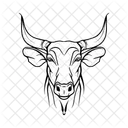Banteng Endangered Species Wild Cattle Icon