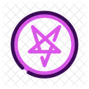 Baphomet Symbol Halloween Icon