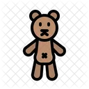 Bar Teddy Puppe Symbol