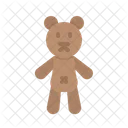 Bar Teddy Puppe Symbol