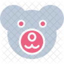 Bar Barengesicht Panda Symbol