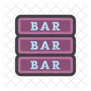 Bar Slot Machine Bar Bar Slot Machine Icon