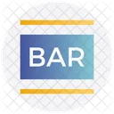 Bar Food And Drink Media And Entertainment Icon