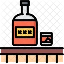 Bar Whiskey Bottle Icon