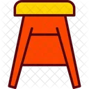 Bar Chair Interior Icon