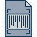 Bar Barcode Clean Icon