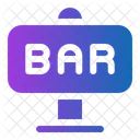 Bar Board Bar Signage Icon