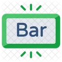 Bar Board Roadboard Signboard Icon